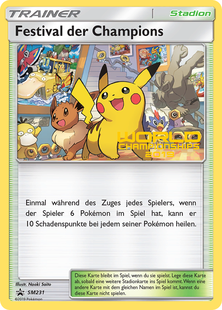 Champions Festival (SM231) (2019) [Sun & Moon: Black Star Promos]-1