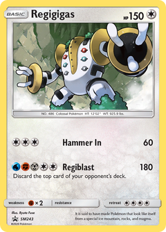 Regigigas (SM243) [Sun & Moon: Black Star Promos]-1