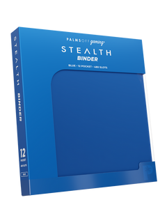 Stealth 12 Pocket Zip Binder - Blue-1