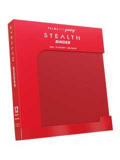 Stealth 12 Pocket Zip Binder - Red-1