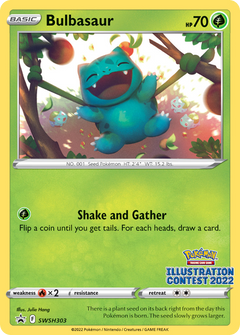Bulbasaur SWSH303  SWSH Black Star Promos - Promo-1