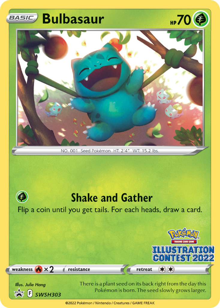 Bulbasaur SWSH303  SWSH Black Star Promos - Promo-1