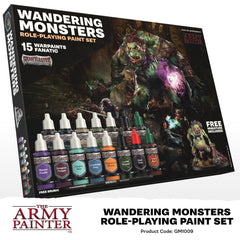 The Army Painter: Gamemaster - Wandering Monsters Warpaints Fanatic Paint Set-1