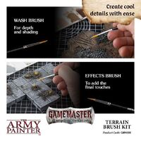 The Army Painter GameMaster: Terrain Brush Kit