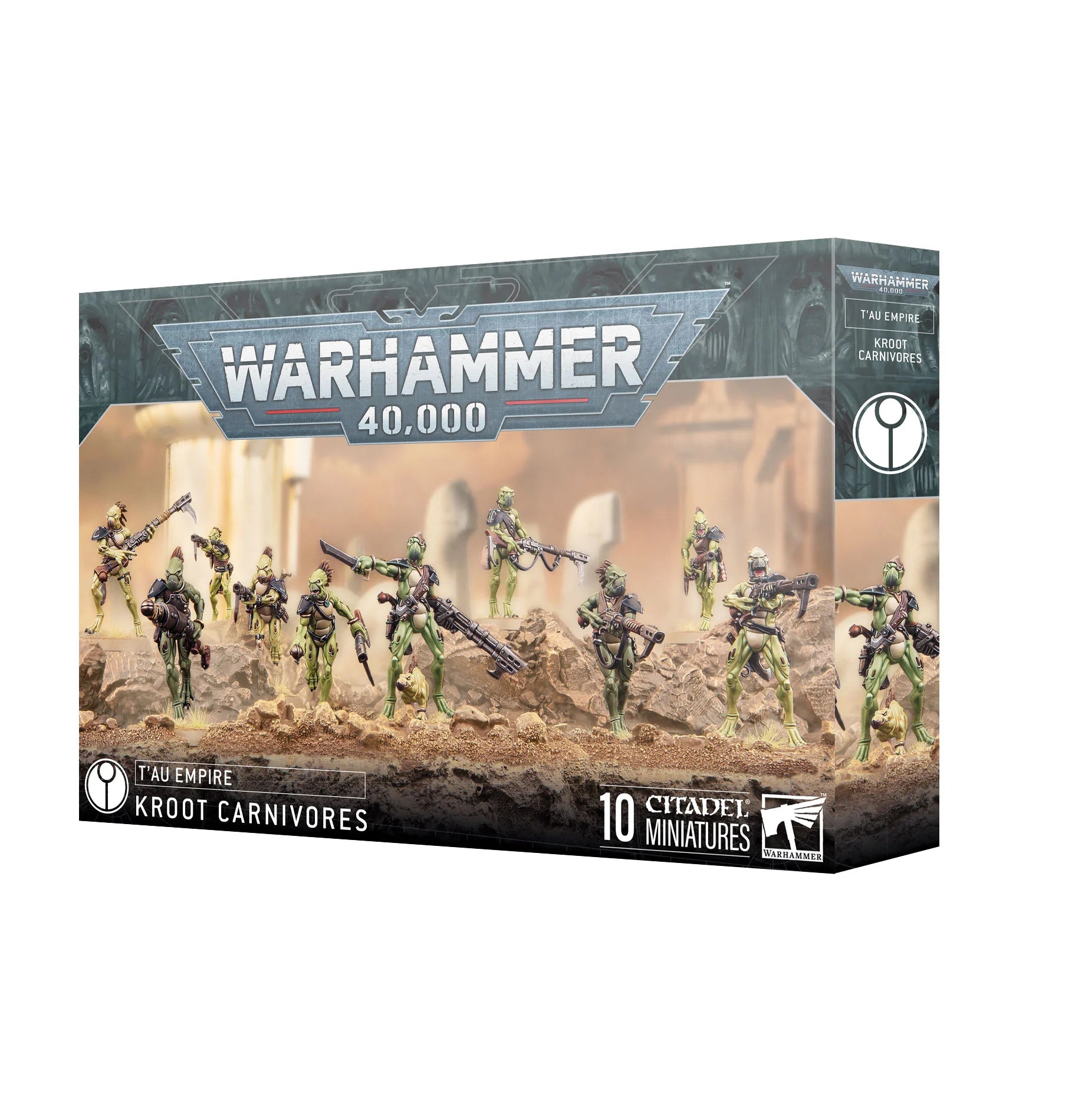 T'au Empire: Kroot Carnivore Squad-1