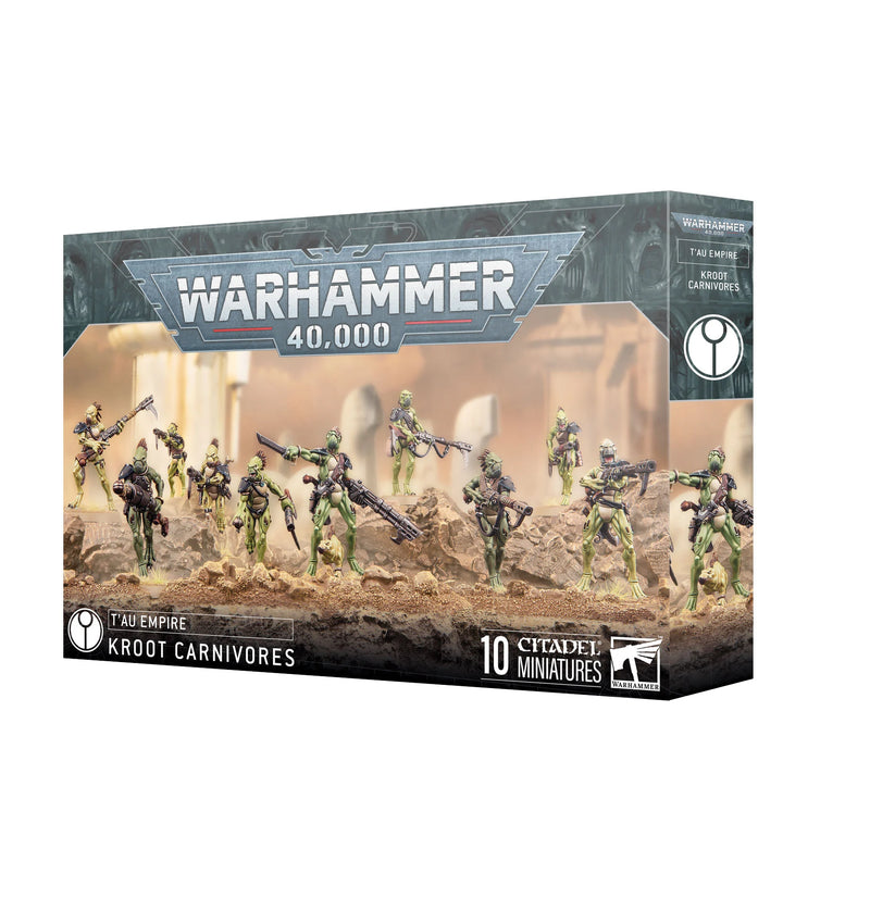 T'au Empire: Kroot Carnivore Squad-1