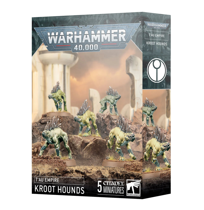 T'au Empire: Kroot Hounds-1