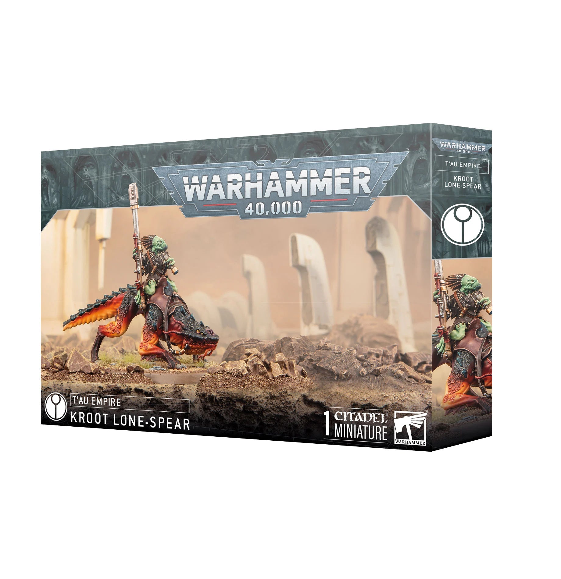 T'au Empire: Kroot Lone-Spear-1