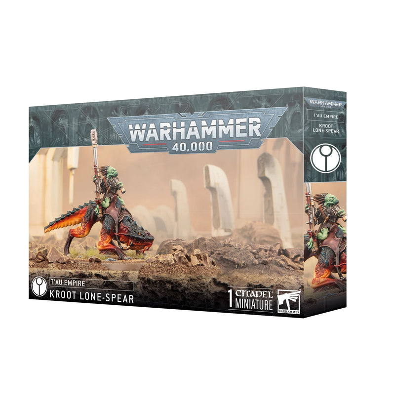 T'au Empire: Kroot Lone-Spear-1