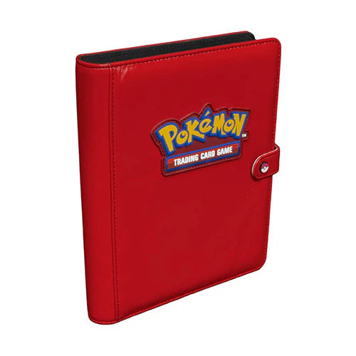 ULTRA PRO Pokemon Premium Red Snap Binder-1