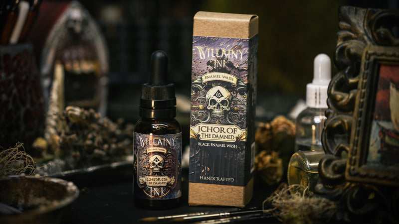 Villainy Ink Ichor of the Damned – Enamel Wash-2