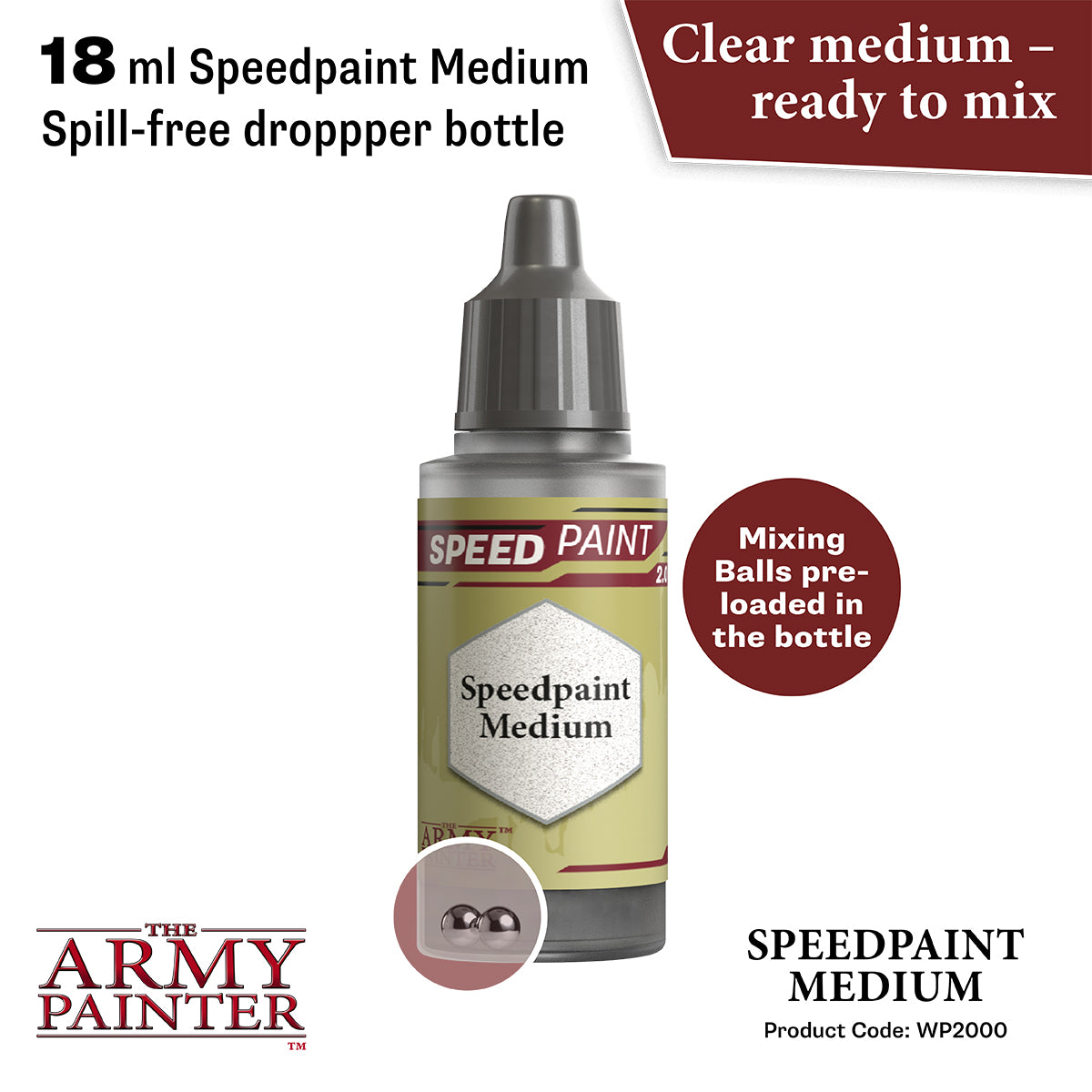Army Painter Speedpaint - Medium 18ml-2
