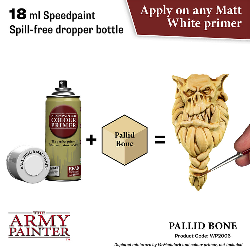 Army Painter Speedpaint - Pallid Bone 18ml-2