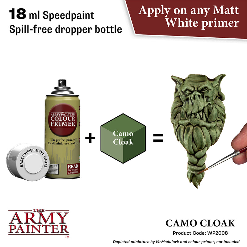 Army Painter Speedpaint - Camo Cloak 18ml-2