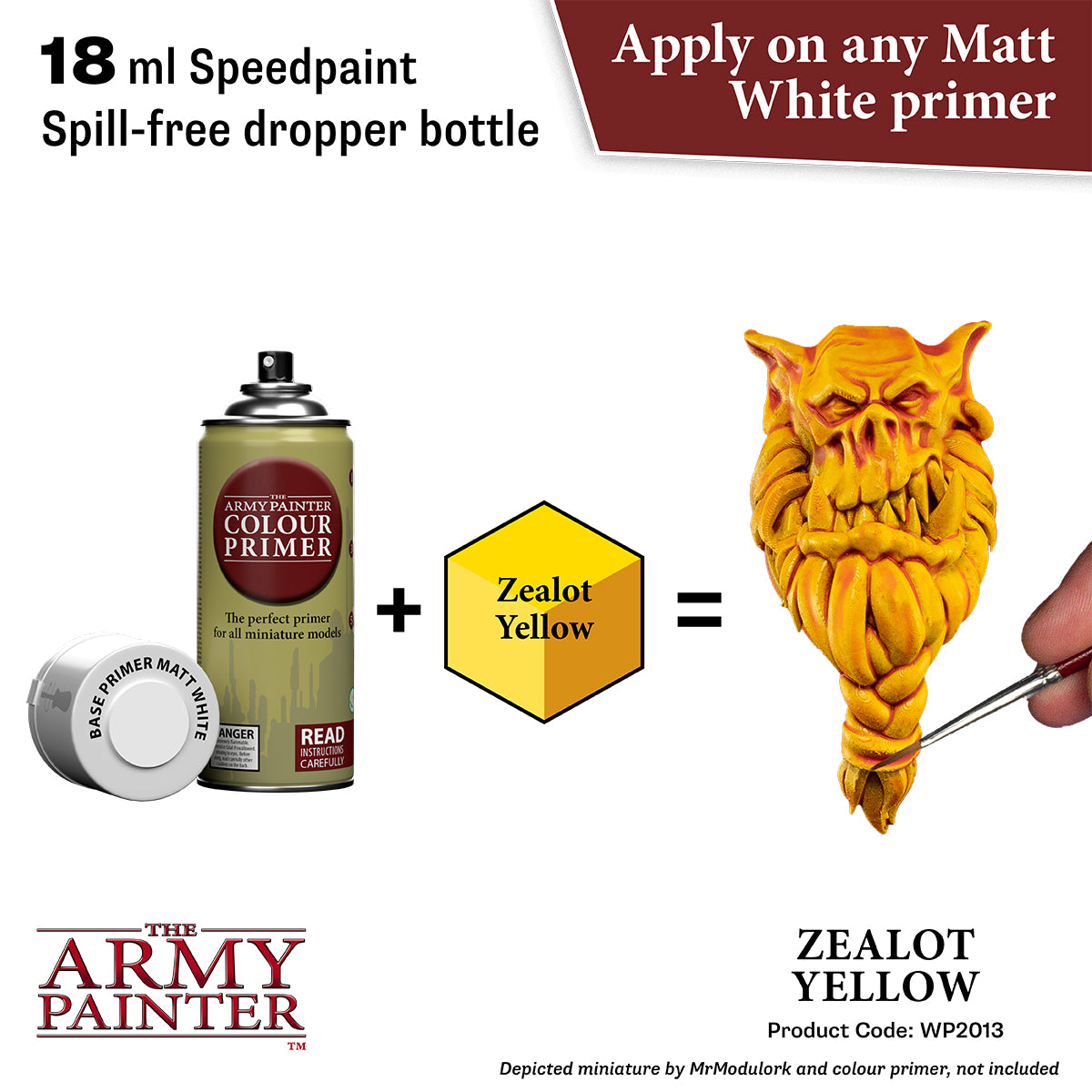 Army Painter Speedpaint - Zealot Yellow 18ml-2