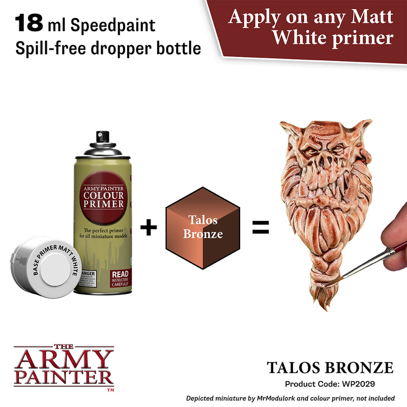 Army Painter Speedpaint - Talos Bronze 18ml-2