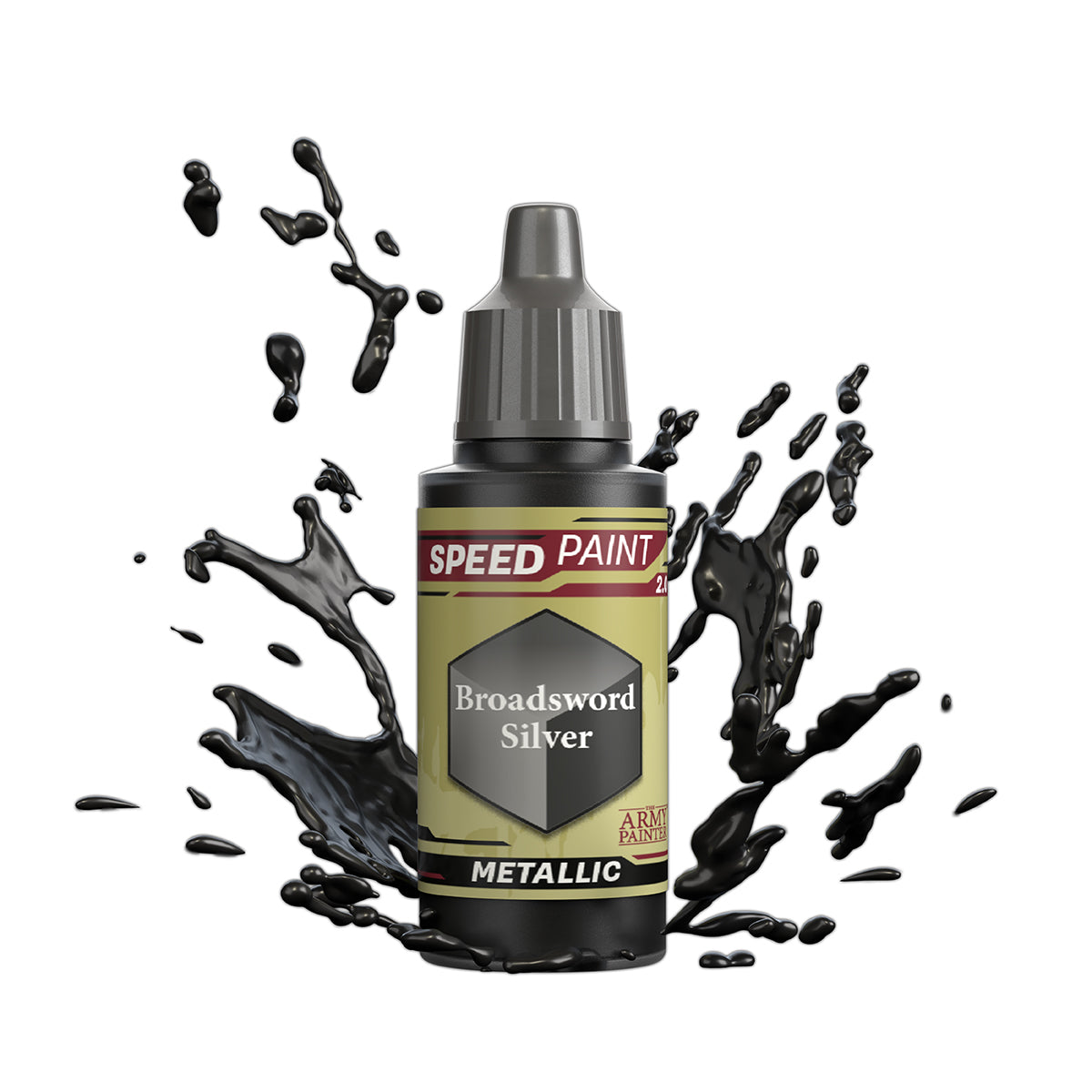 Army Painter Speedpaint - Broadsword Silver 18ml-1
