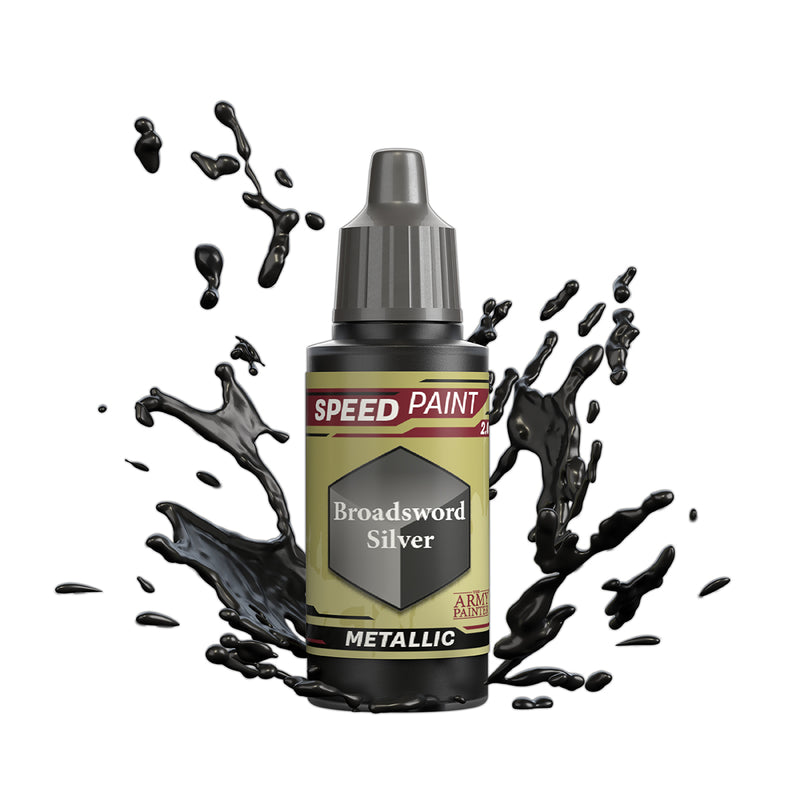Army Painter Speedpaint - Broadsword Silver 18ml-1