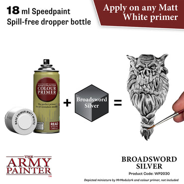 Army Painter Speedpaint - Broadsword Silver 18ml