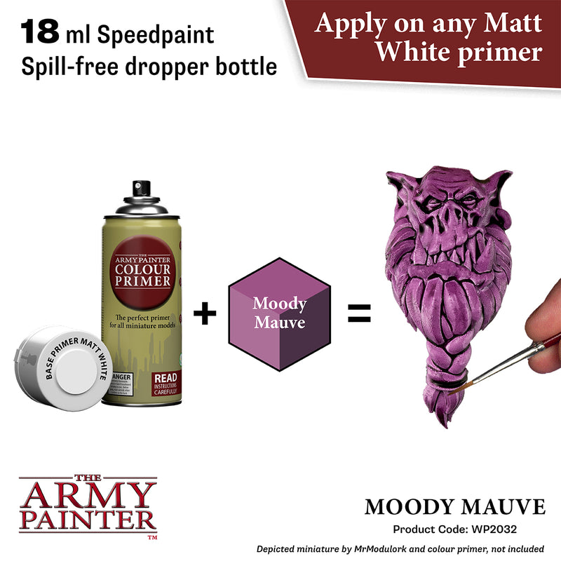 Army Painter Speedpaint - Moody Mauve 18ml-2