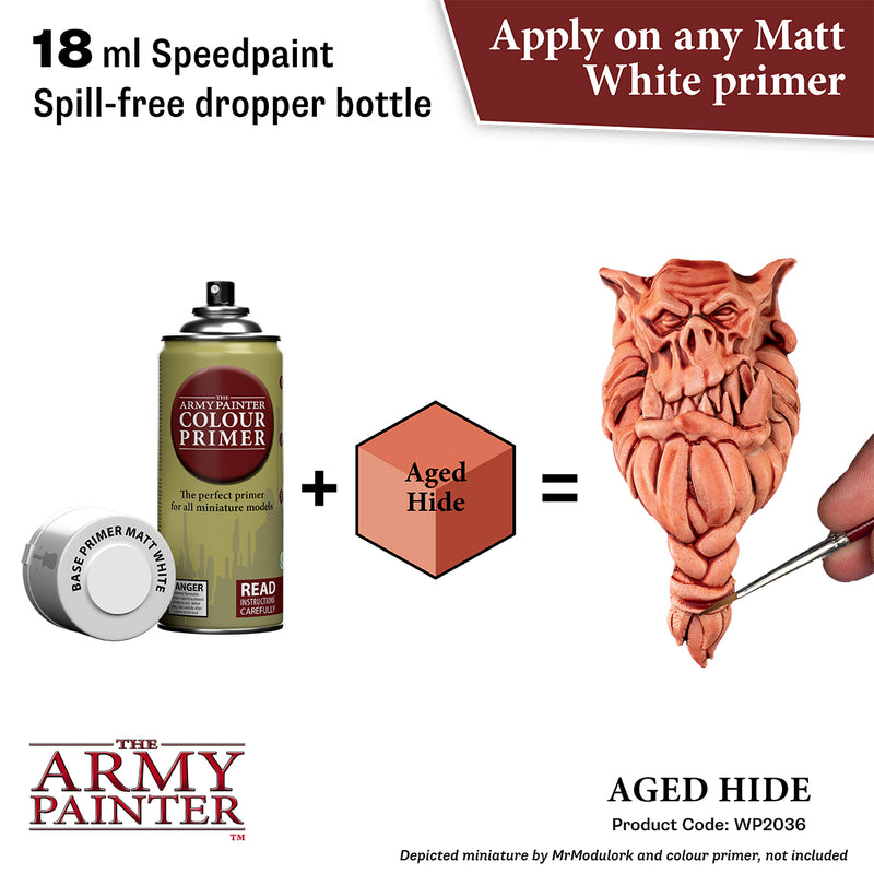 Army Painter Speedpaint - Aged Hide 18ml-2