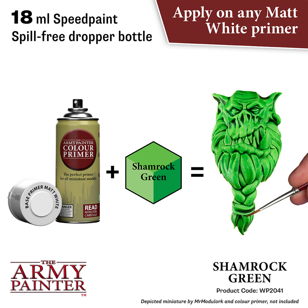 Army Painter Speedpaint - Shamrock Green 18ml