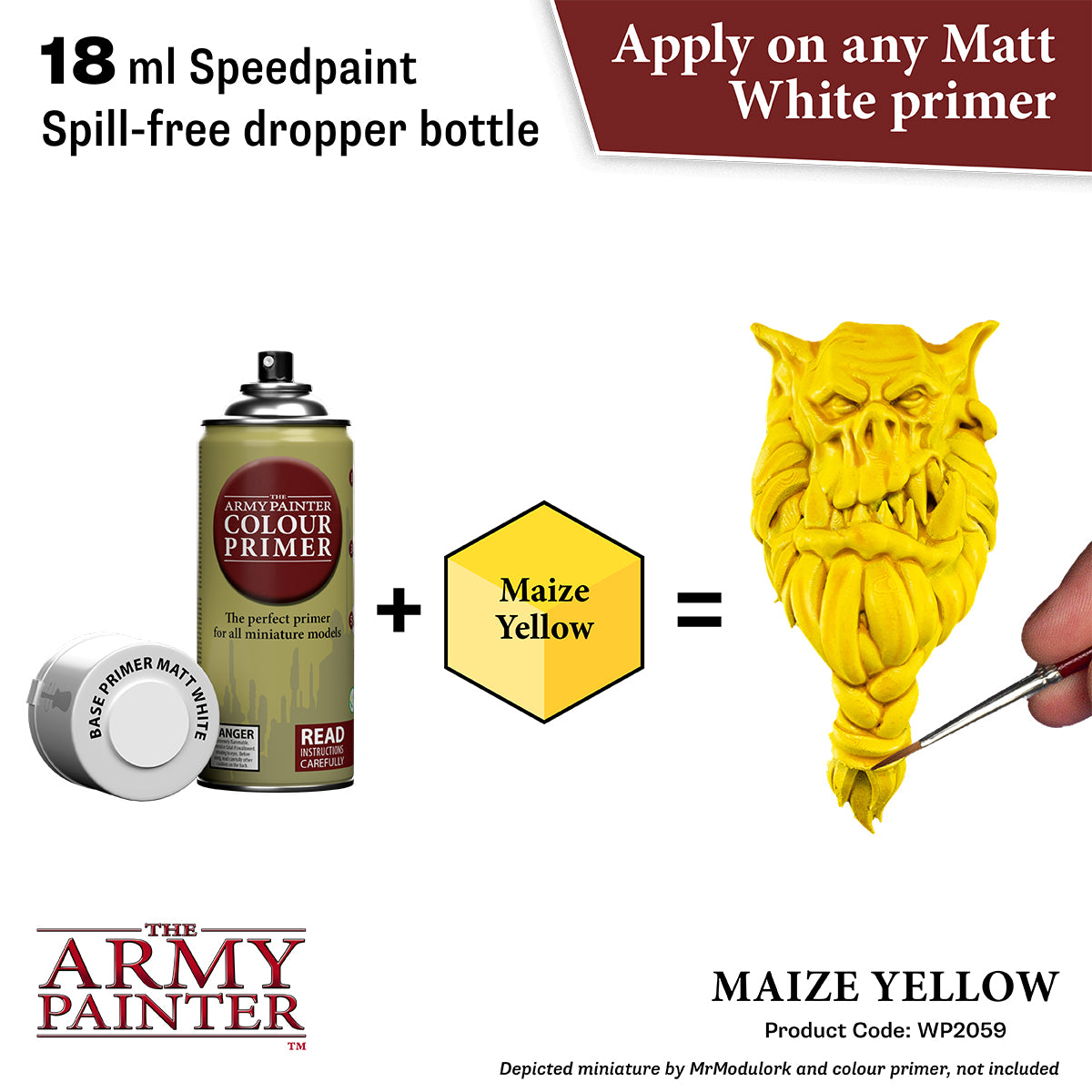 Army Painter Speedpaint - Maize Yellow 18ml-2