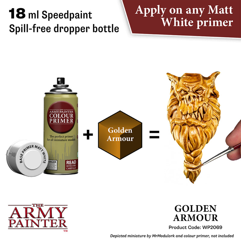 Army Painter Speedpaint - Golden Armour 18ml-2