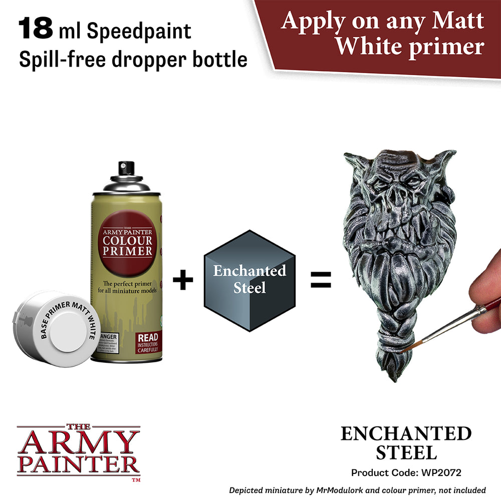 Army Painter Speedpaint - Enchanted Steel 18ml