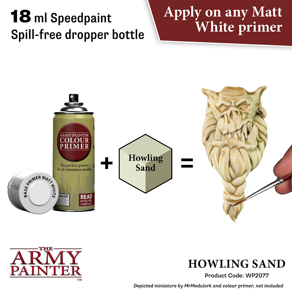 Army Painter Speedpaint - Howling Sand 18ml-2