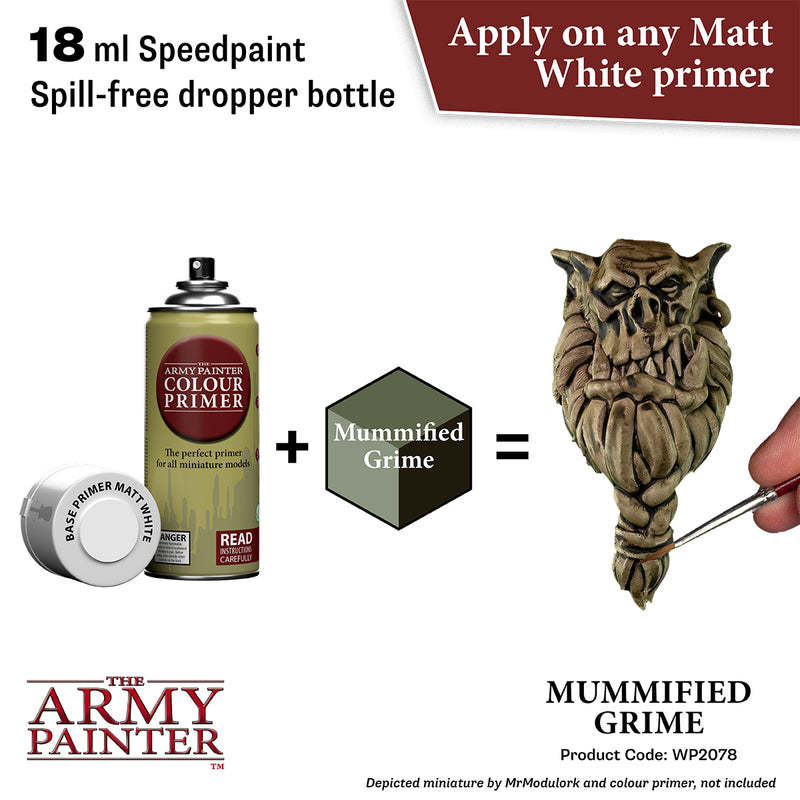 Army Painter Speedpaint - Mummified Grime 18ml-2