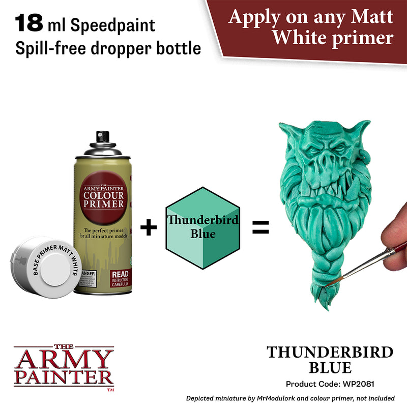 Army Painter Speedpaint - Thunderbird Blue 18ml-2