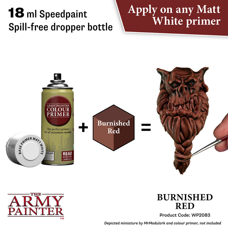 Army Painter Speedpaint - Burnished Red 18ml-2