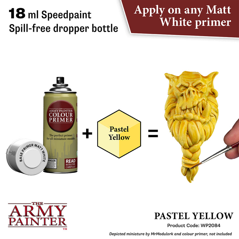Army Painter Speedpaint - Pastel Yellow 18ml-2