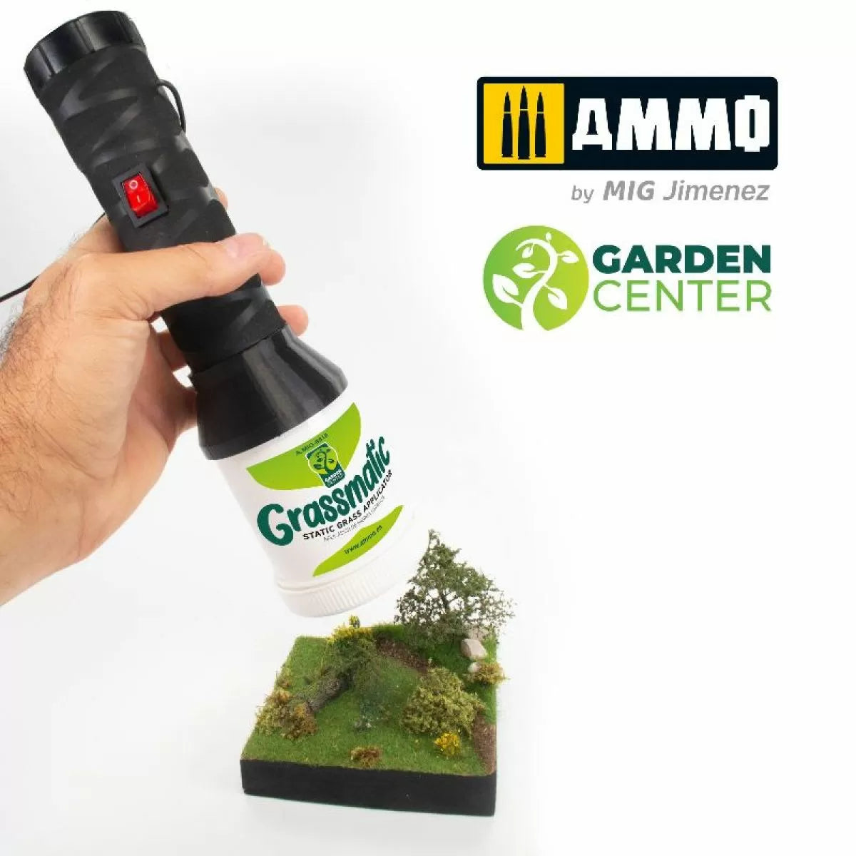 Ammo by MIG Dioramas - Grassmatic – Static Grass Applicator-1