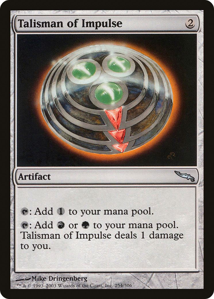 Talisman of Impulse [Mirrodin]-1
