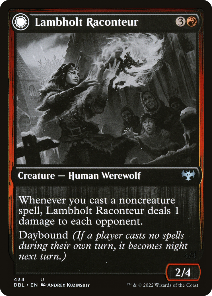 Lambholt Raconteur // Lambholt Ravager [Innistrad: Double Feature]-3