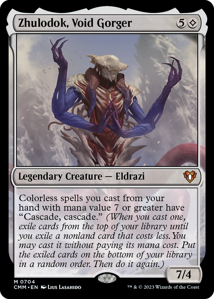 Zhulodok, Void Gorger (CMM-704) - Commander Masters Foil-1