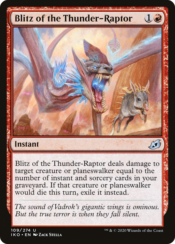 Blitz of the Thunder-Raptor [Ikoria: Lair of Behemoths]-1