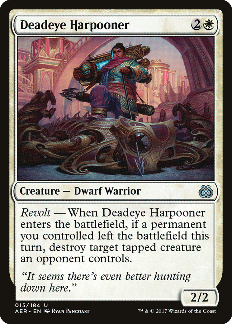 Deadeye Harpooner [Aether Revolt]-1