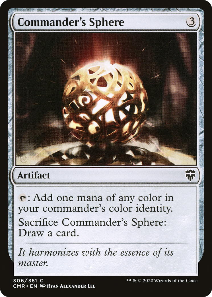 Commander's Sphere [Commander Legends]-1