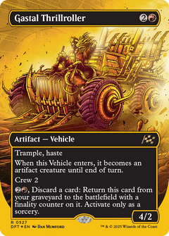 Gastal Thrillroller (Borderless) (First-Place Foil) [Aetherdrift]-1