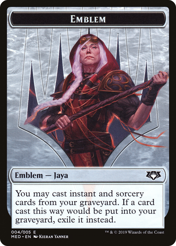 Jaya Ballard Emblem [Mythic Edition Tokens]-1