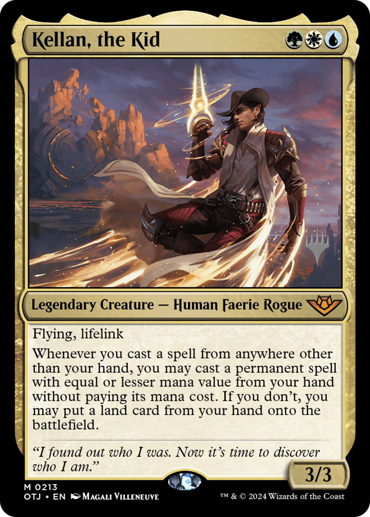 Kellan, the Kid (Promo Pack) [Outlaws of Thunder Junction Promos]-1