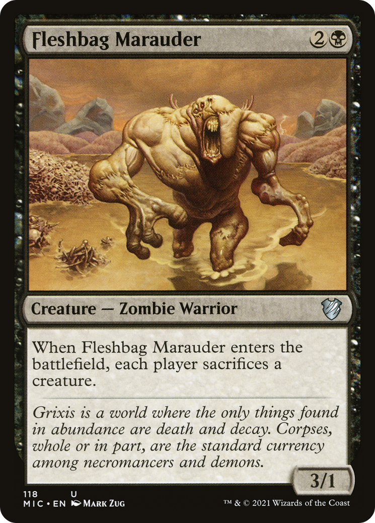Fleshbag Marauder [Innistrad: Midnight Hunt Commander]-1