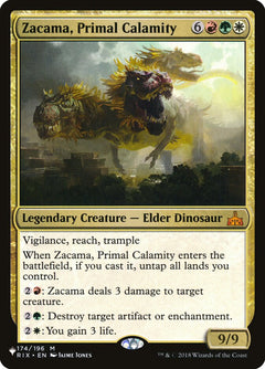 Zacama, Primal Calamity [The List]-1