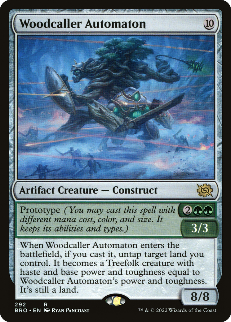 Woodcaller Automaton (BRO-292) - The Brothers' War Foil-1
