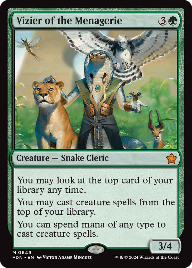 Vizier of the Menagerie [Foundations]-1