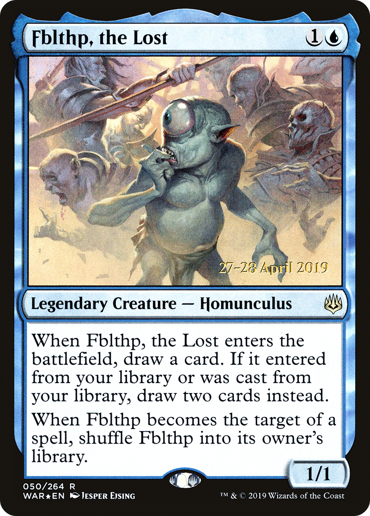 Fblthp, the Lost [War of the Spark Prerelease Promos]-1