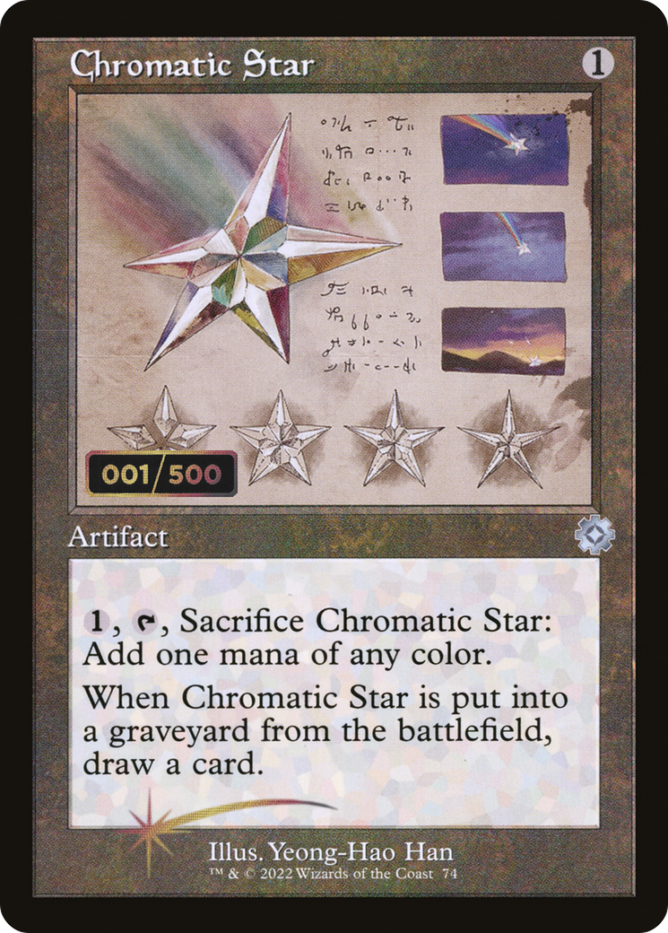 Chromatic Star (Retro Schematic) (Serialized) [The Brothers' War Retro Artifacts]-1